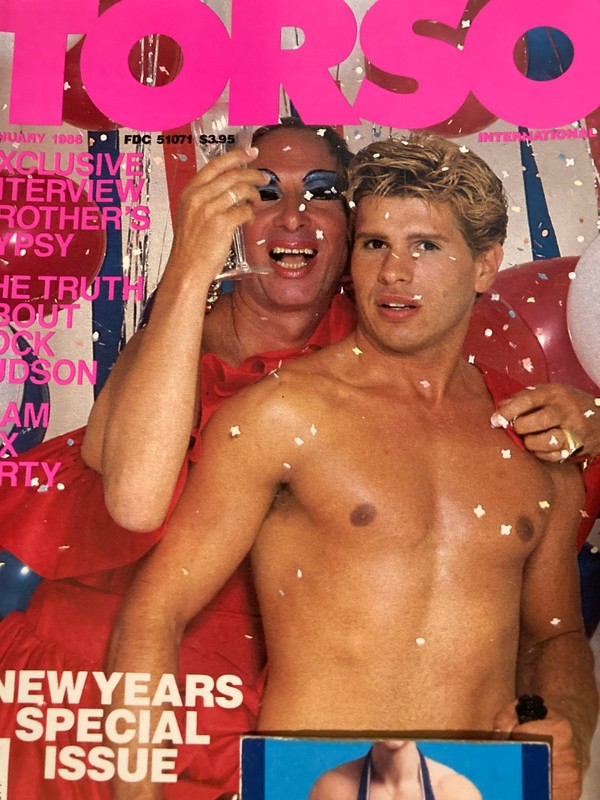 Vintage, TORSO Magazine, Jan. 1986, Playgirl-Like, Gay Interest, Out-of-Print