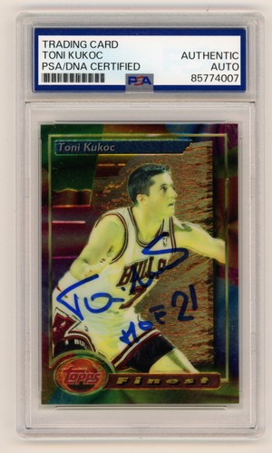 1993 Toni Kukoc [Refractor] #14