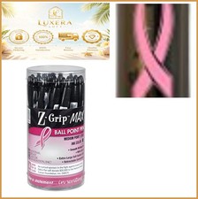 Ballpoint Pens Retractable 1.0mm Medium Point Black Ink 24 Pack Wide Barrel