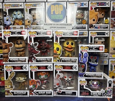Funko POP! Games: FNAF - Freddy & Friends Set Of 8 | eBay