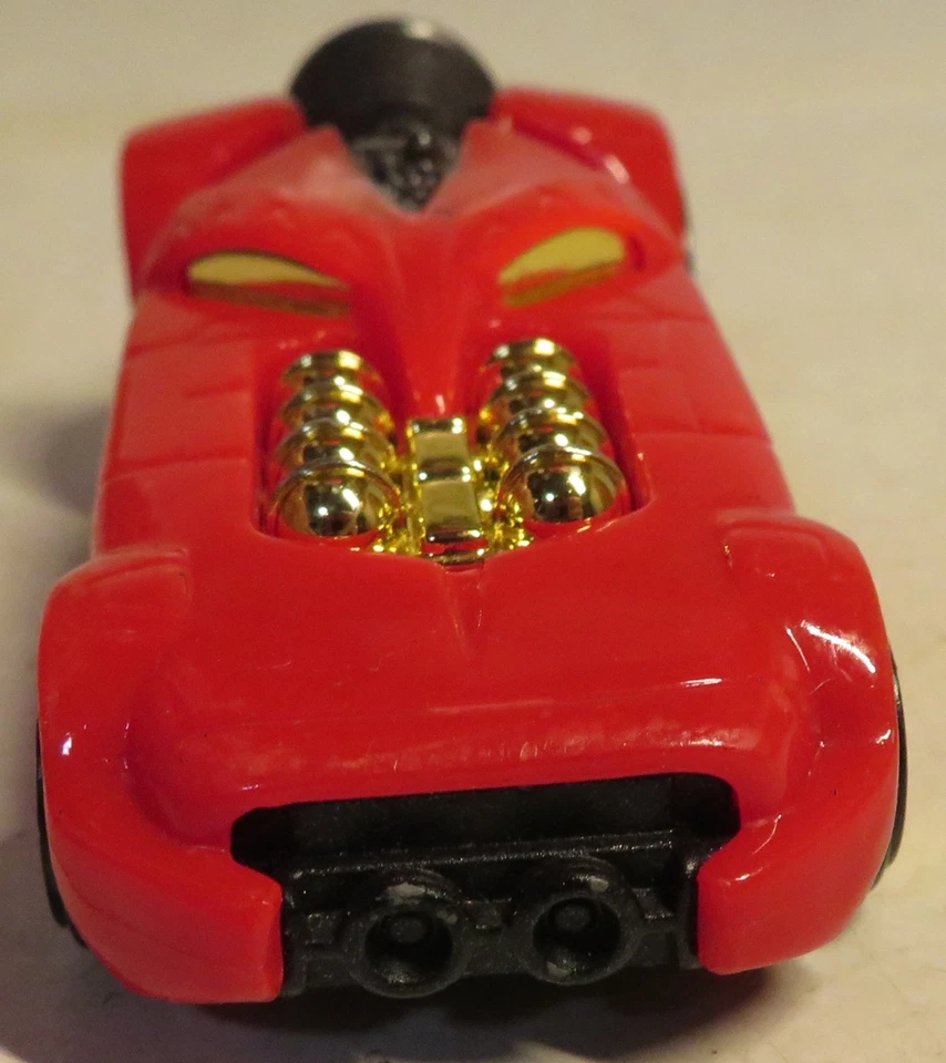 McDonald's Hot Wheels Rocketfire Rojo Coche de Carreras Happy Meal Juguete 2009 #2 Usado Suelto Foto 2 de 4