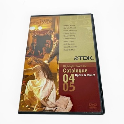 Highlights from the Catalogue 2004 Opera & Ballet DVD TDK Domingo Fleming Muti