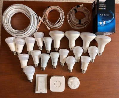 Philips Hue Lot | Hub, Strips, A19, BR30, etc