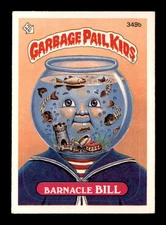 1987 Garbage Pail B #349 Barnacle Bill  EX+ X3068424