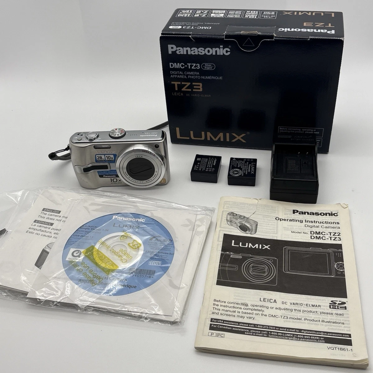 Panasonic LUMIX DMC-TZ40 TZ30 TZ3 3台セット Panasonic LUMIX DMC-TZ40 TZ30 TZ3 3台セット Panasonic LUMIX DMC