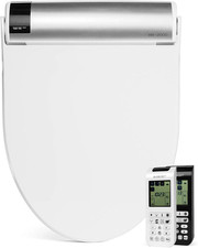 BB2000 Electric Bidet Toilet Seat, Warm Water with Air Dryer, Heated Seat with S