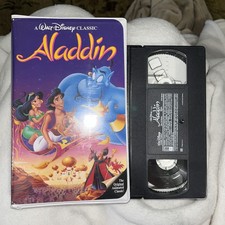 Aladdin Rare BLACK DIAMOND Edition (Walt Disney Classic) Aladdin VHS 072393-3