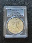 2024 $1 Silver Eagle PCGS MS70 FDOI Perfect United States Coin very nice