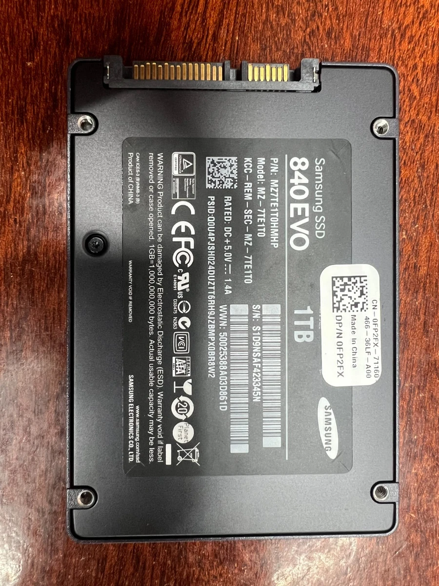 Samsung 840 Evo 1tb for sale | eBay