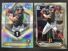 2026 Bowman Chrome Konnor Griffin Pirates Top 100 BTP-1 & BCP-92 2 Card Lot