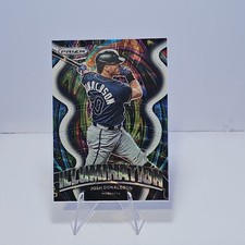 2022 Panini Prizm Illumination White Wave Prizm Josh Donaldson