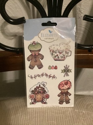Elizabeth Craft Designs Candy Lane Stamp Set- New In Package