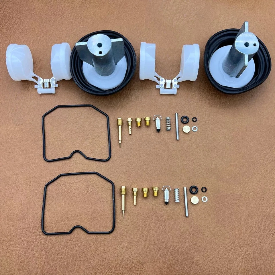 Carburetor repair kit plunger diaphragm For Kawasaki EN450 EN 450 454 LTD - Image 2 of 4