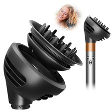 Wave Curl Diffuser Attachment for Dyson Airwrap,Upgraded Hair Diffuser Nozzle Do
