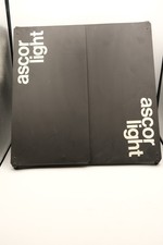 Ascor Light 12" Barn Doors - Black