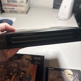 Garou Densetsu Special Neo Geo AES Cartridge + Manual SNK 1993 Japan 