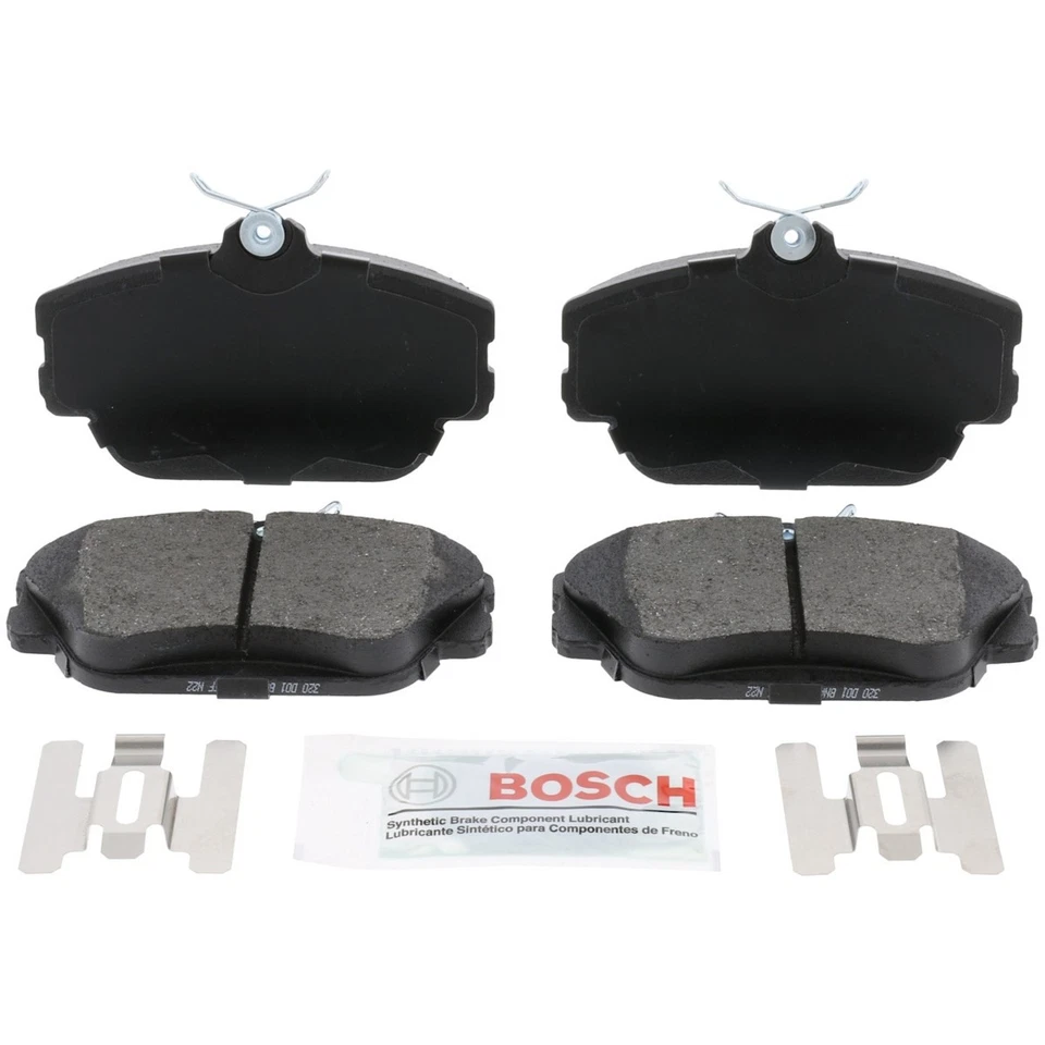 BE598H Bosch conjuntos de pastilhas de freio conjunto de 2 rodas dianteiras para Mark Ford Taurus Mercury Sable - Imagem 2 de 4