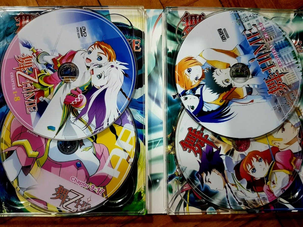 舞-HiME dvd 未開封セット DVD My-HiME 舞-HiME Mai-HiME Anime Series Collection English