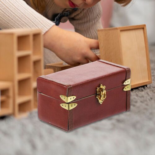  10 Pcs Miniature Model Suitcase Dollhouse Accessories Accessory - Picture 1 of 10