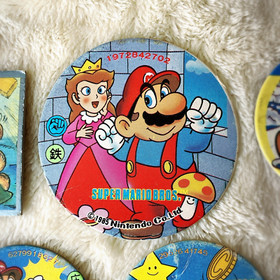 Vintage Famicom Menko Cards Set of 11 Mario Antarctic Golf Retro Japan 80s