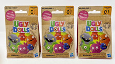 UGLY DOLLS Blind Surprise Figurine Bag Collector Series 1 Hasbro Kids Lot of 3 