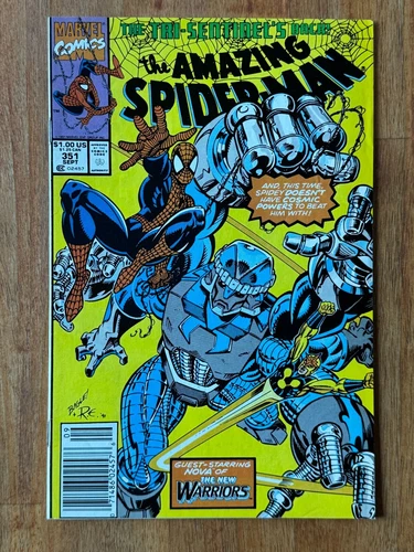 Amazing Spider-Man #351 (1991) Newsstand FN 6.0