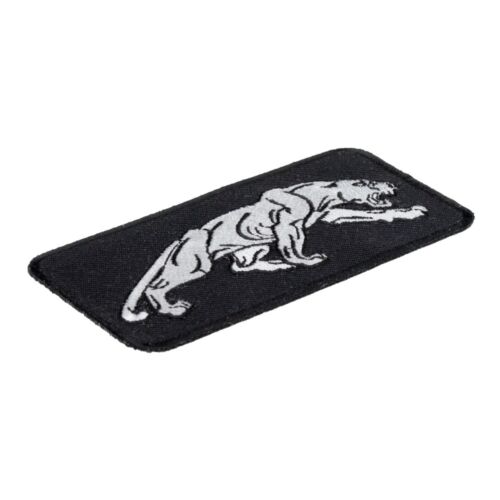 Jaguar Black & White Rectangle Patch, Animal Patches