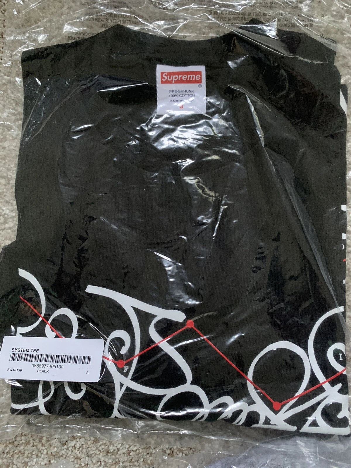 Tee shirt Supreme System Small noir   Supreme Box Logo Supreme T Shirt
