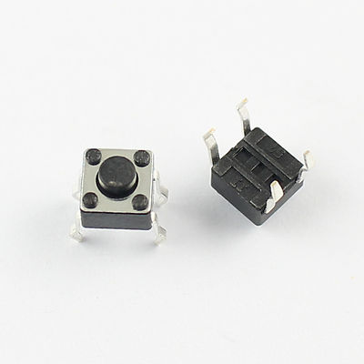 100Pcs Momentary Tactile Tact Push Button Switch 4 Pin DIP 4.5x4.5x3 ...