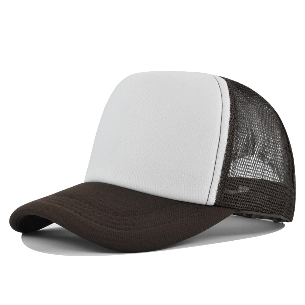 Du Cap Solid Color Baseball Cap Net Cap Bent Cap Sun Cap Polyester ...