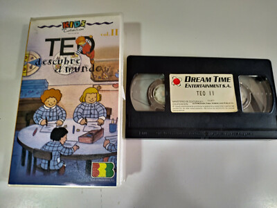 Teo Discovers the Children's World - VHS Tape Spanish - 2T