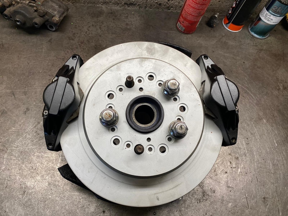 JZX90 100 Twin caliper conversion brackets | eBay