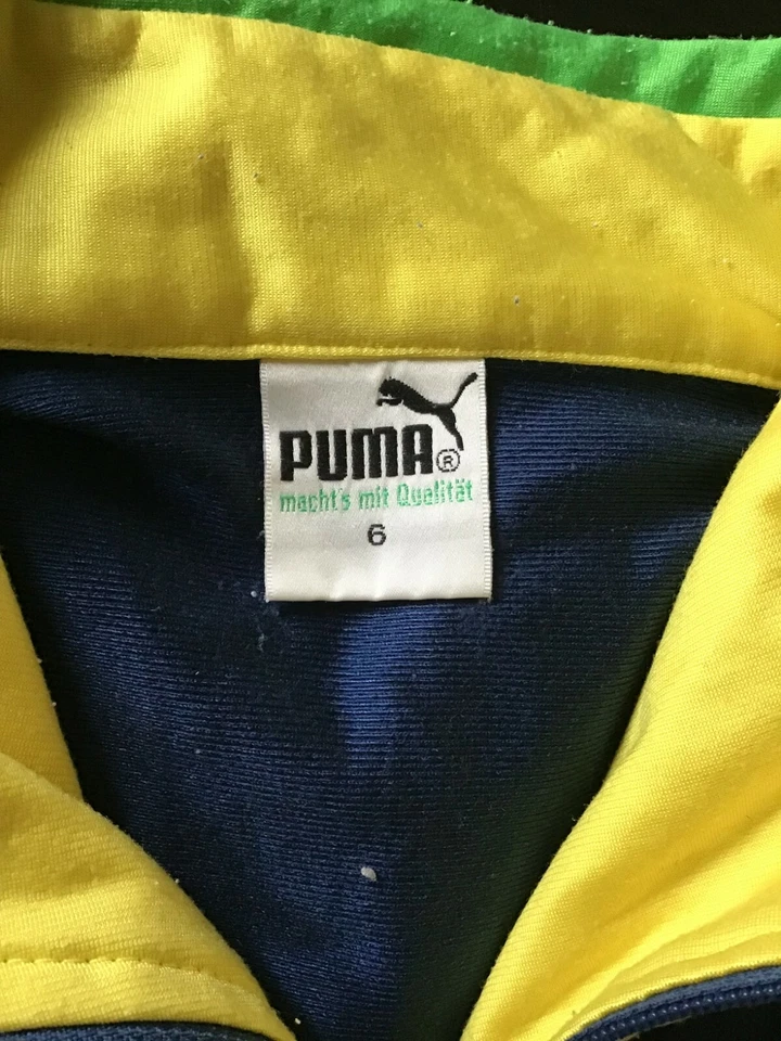 Felpa da uomo sportiva Puma Giacca Casual Fullzip Jacket Track top 90s Vintage Foto 4 de 4