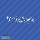 We The People Vinyl Decal Sticker