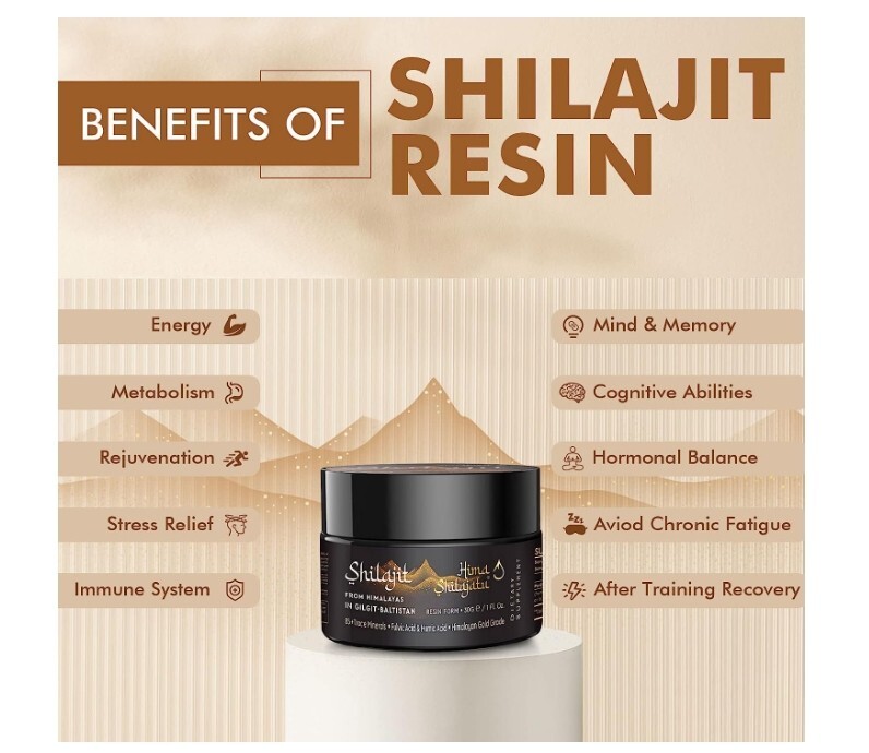 Shilajit Supports Energy, 100% Pure Himalayan Shilajit Gold Grade, Authentic Shilajit Resin 30g, Rich In Fulvic And Humic Acid, 85 Minerals & Trace Elements