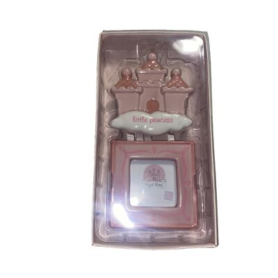 REGAL RUSS BABY Little Princess/castle PINK Ornament/FRAME SUPER CUTE