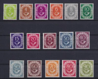 Bund 123-38 Posthornsatz postfrisch komplett (gw5) - Bild 1 von 2