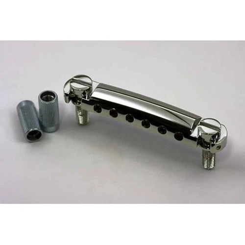TonePros T1Z-N Stop Tailpiece Lockable style Gibson Stoptail Metric 8M Nickel