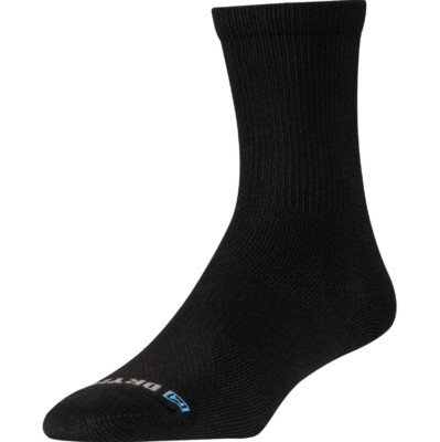 Drymax Thin Black Running Crew Socks L37112 Unisex Size Small (Pack of 3)