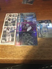 2020 TOPPS CHROME TRAVIS DEMERITTE AUTO+Pink+Negative+BOWMAN LOT (13) TIGERS