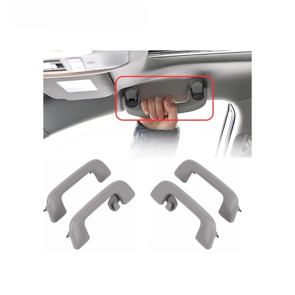 Empuñadura de manija de techo interior 4 piezas para Toyota Corolla Yaris Rav4 74610-52030 Foto 2 de 4