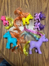 Lot of 6 My Little Pony Ponies Toys Figures assorted
