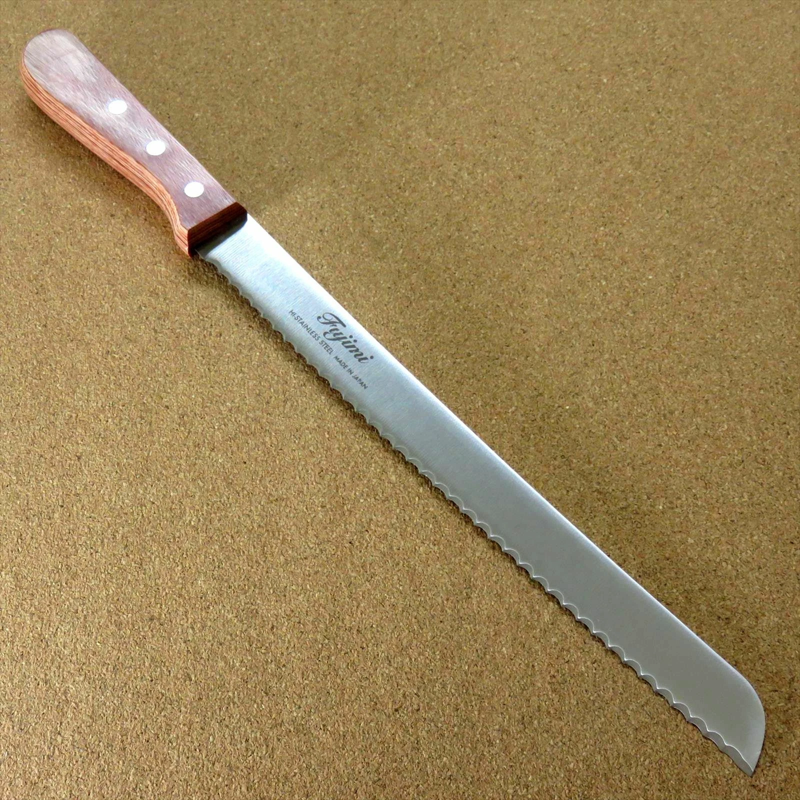 Japanese Kitchen Bread Knife 255mm 10 inch Cake and Sandwich cutting SEKI JAPAN
Opens in a new windo