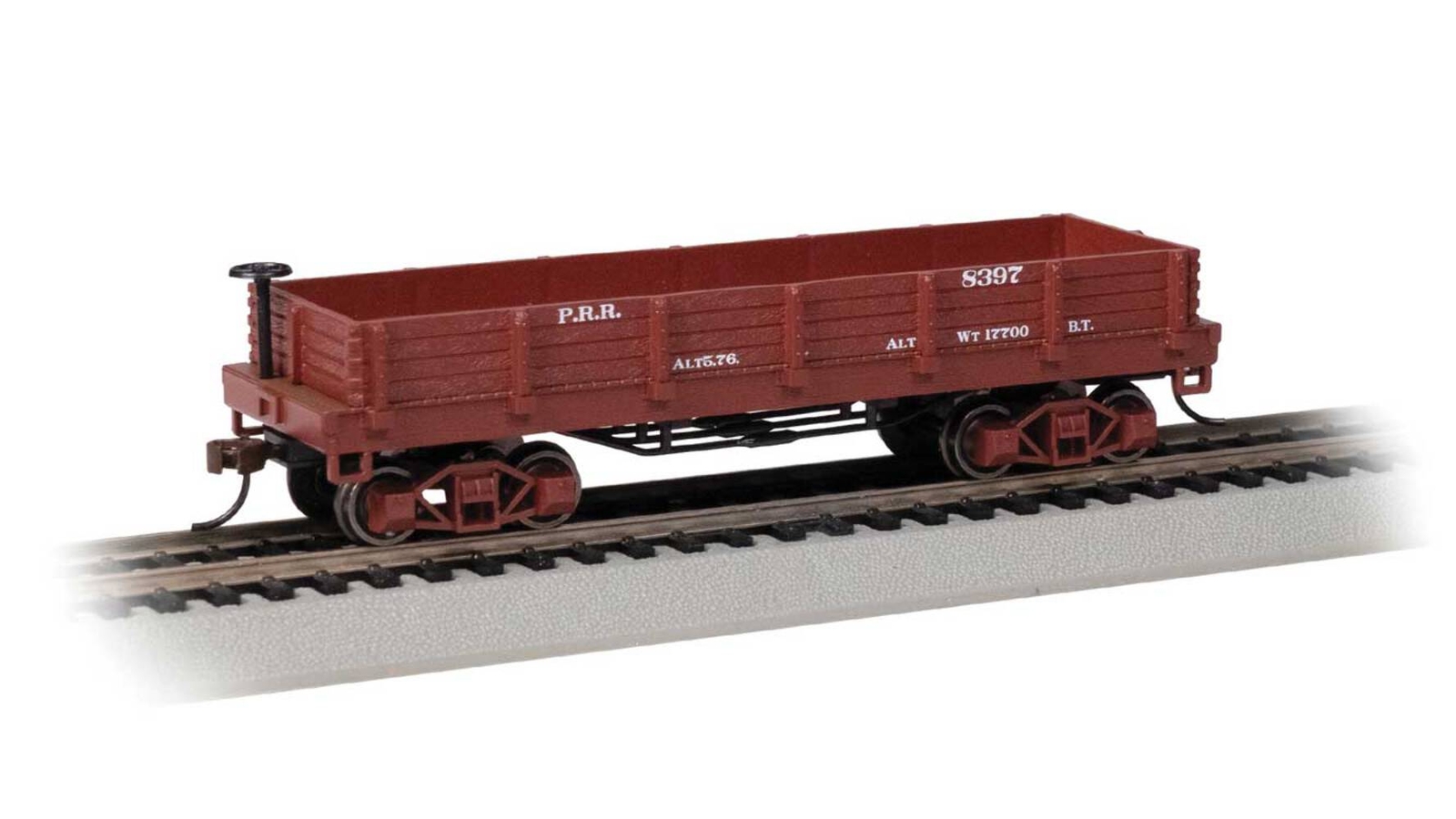 Bachmann 15406 HO Scale Old-Time Gondola Pennsylvania PRR 8397