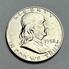 New Listing1952 D FRANKLIN HALF DOLLAR 90% SILVER BU