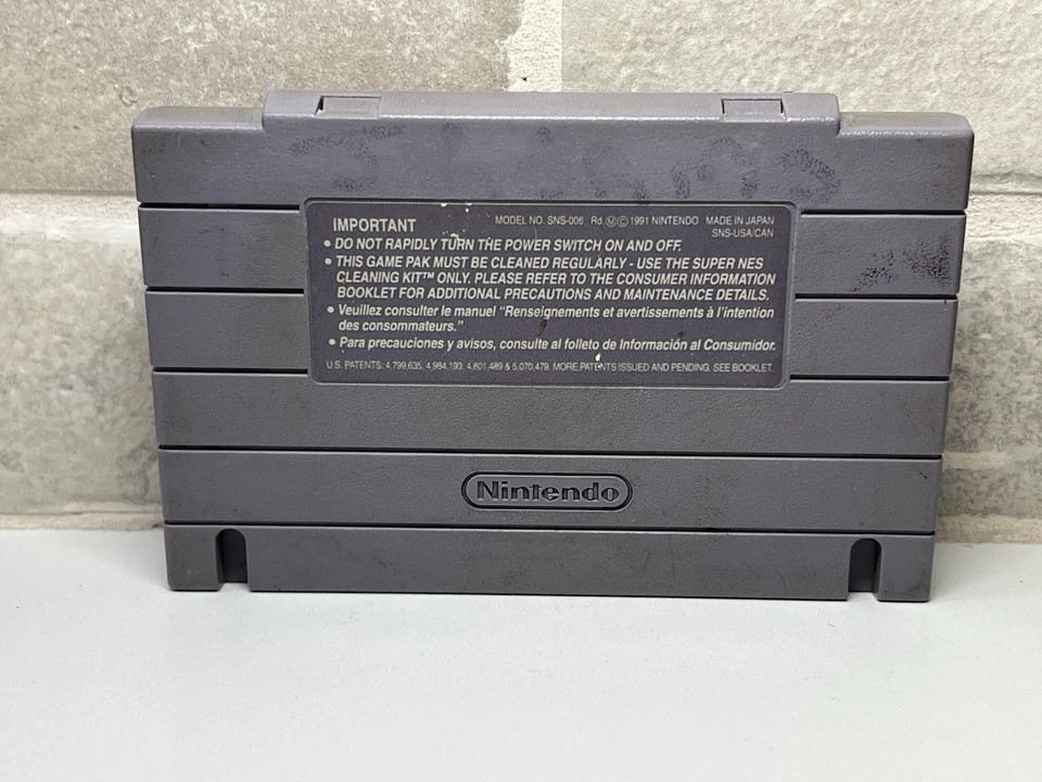 Pilotwings SNES Super Nintendo Authentic Game Cart Flight Simulator Pilot Wings - Image 2 of 4