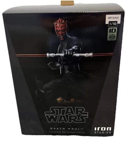 Iron Studios Star Wars Art Scale 1/10 Darth Maul BDS Painted Figure Statue Gift