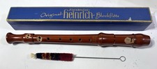 Alexander Heinrich Royal Soprano Blockfl te Recorder Flute Double Holes Pearwood