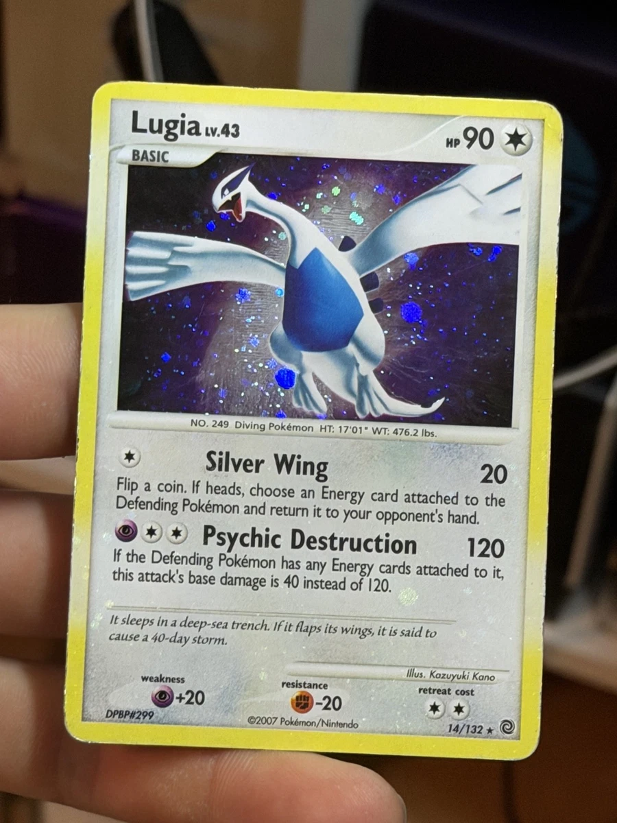 Lugia Pokémon TCG Secret Wonders Individual Collectible Card Game