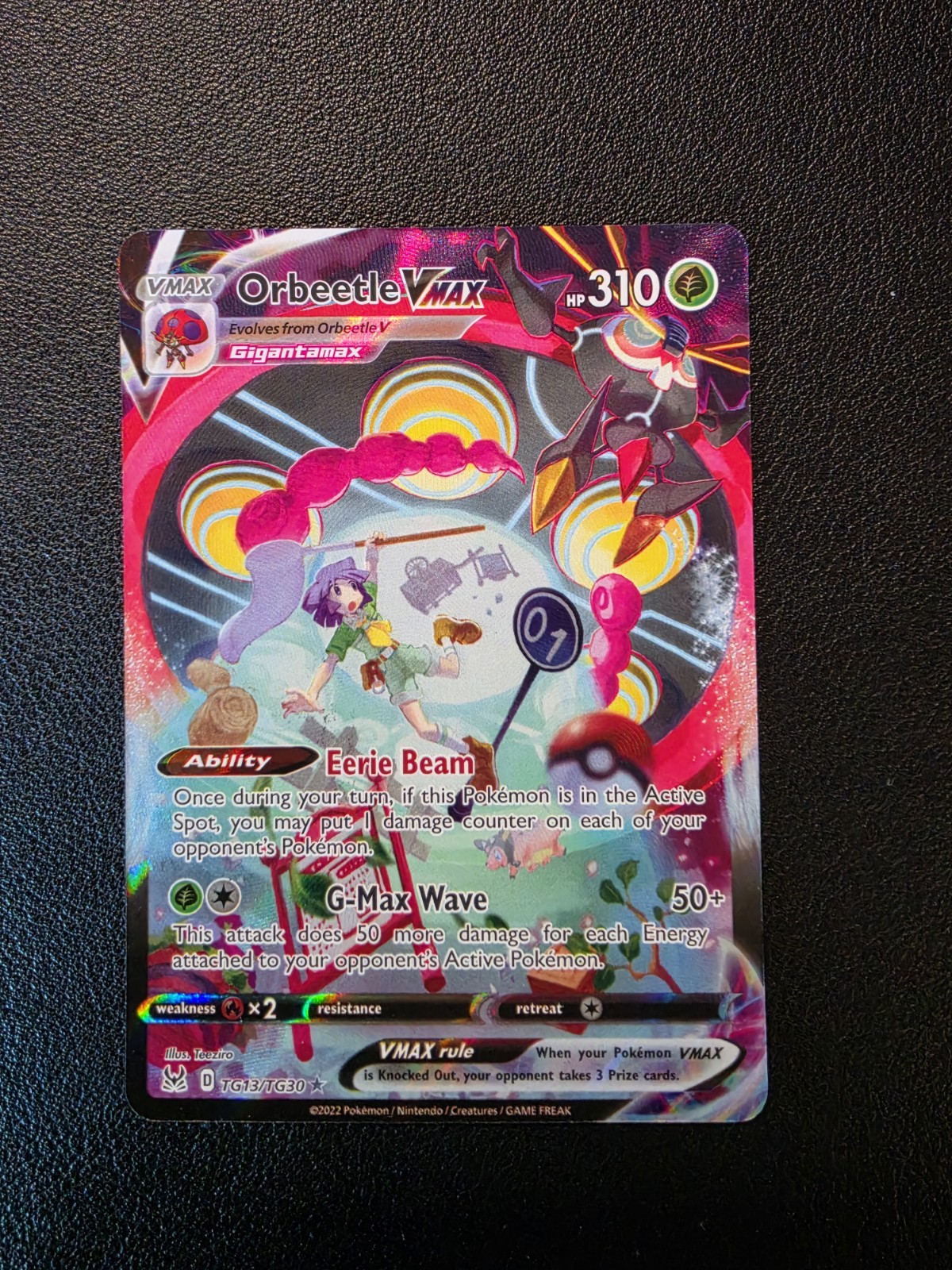 Orbeetle VMAX TG13/TG30 Swsh11 Trainer Gallery Holo Pokemon TCG